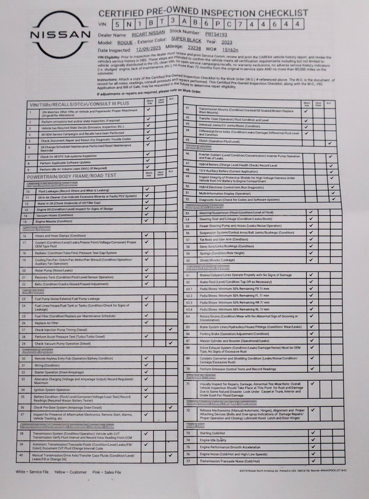 Certified 2023 Nissan Rogue S image 5