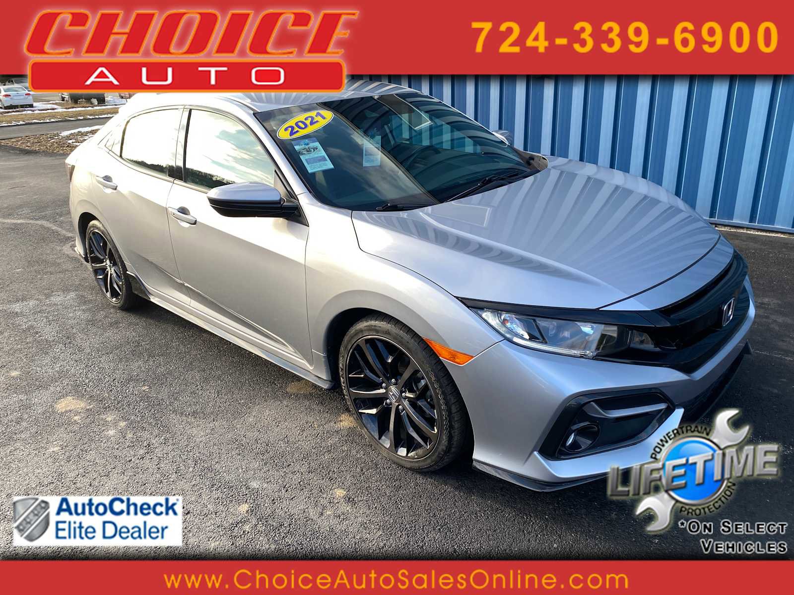 Used 2021 Honda Civic Sport