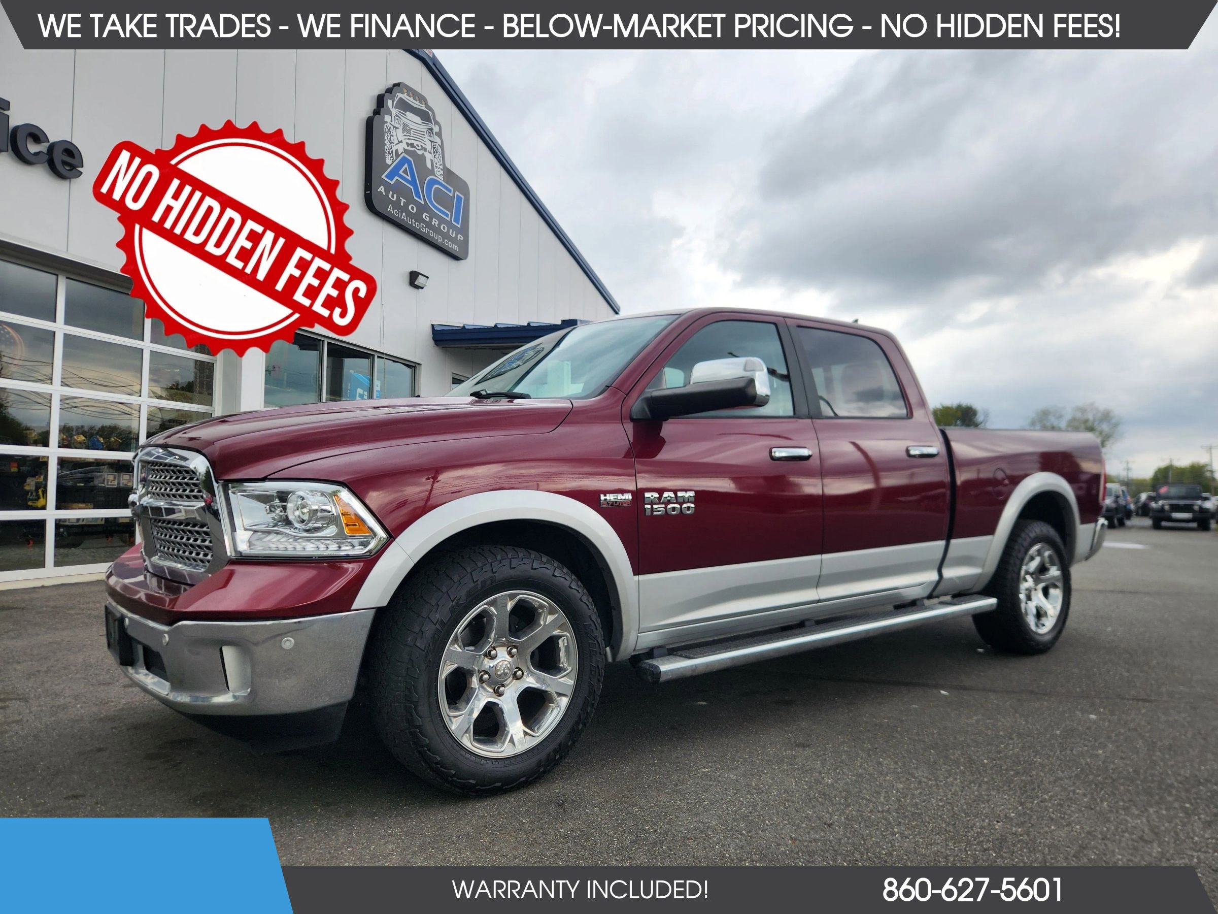 Used 2017 RAM 1500 Laramie w/ Convenience Group AWD/4WD image 1