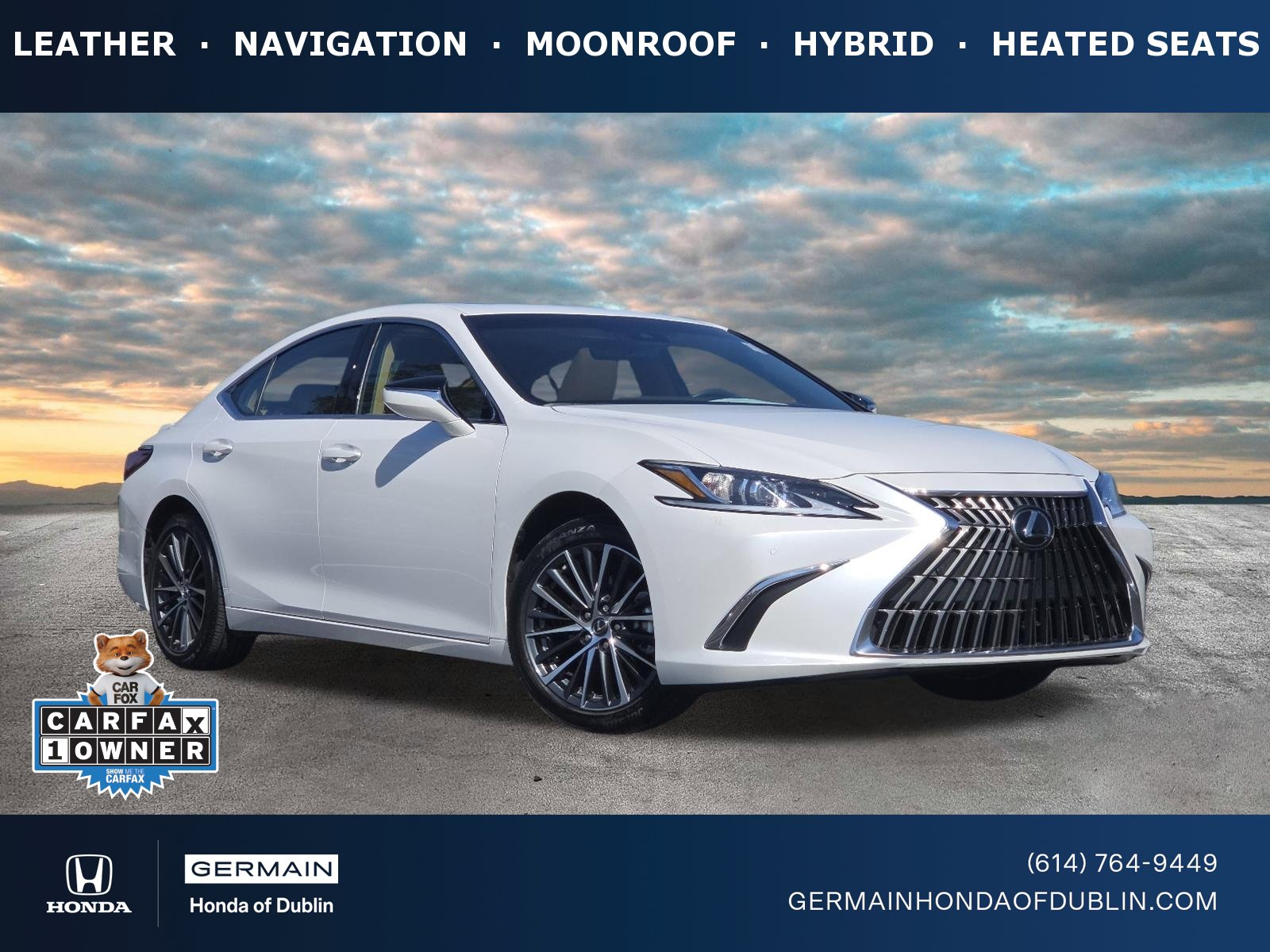 Used 2025 Lexus ES 300h w/ Premium Package FWD image 1