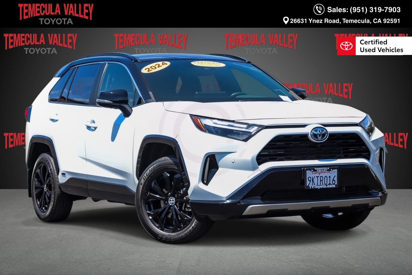 Certified 2024 Toyota RAV4 XSE w/ Advanced Technology Package