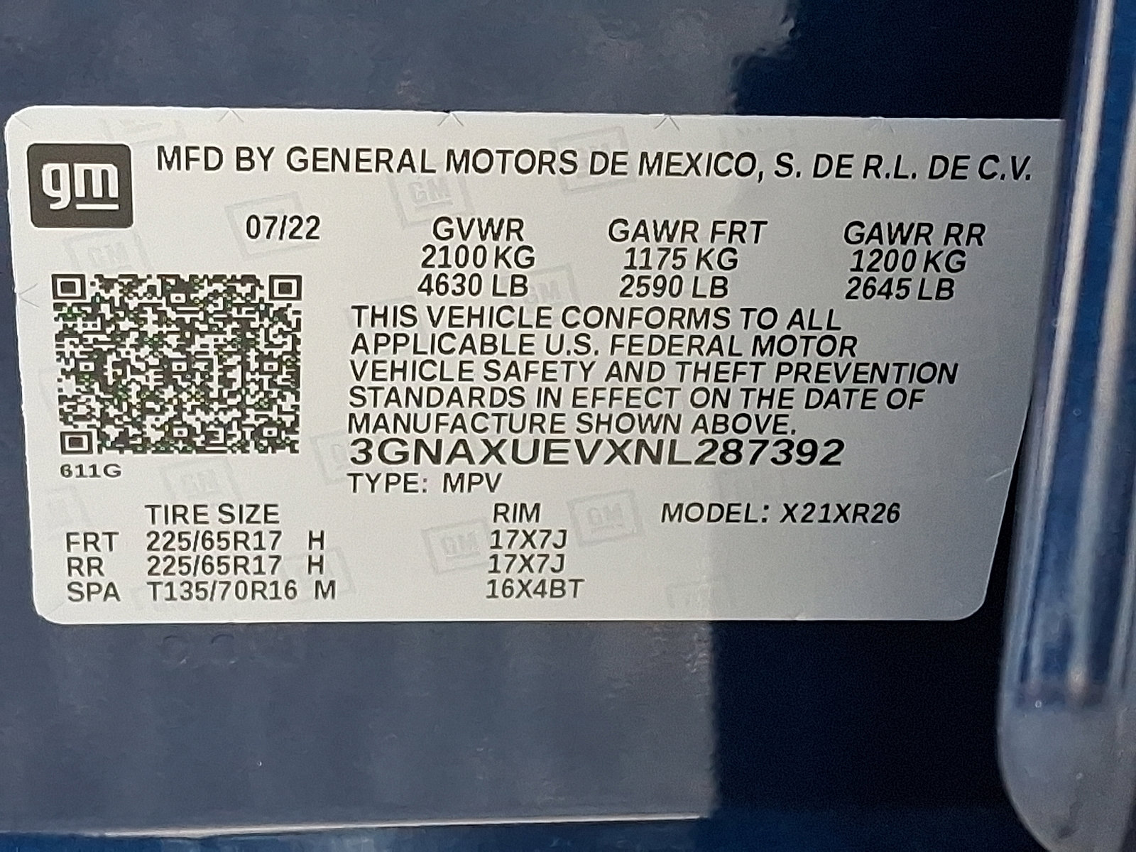Certified 2022 Chevrolet Equinox LT image 28