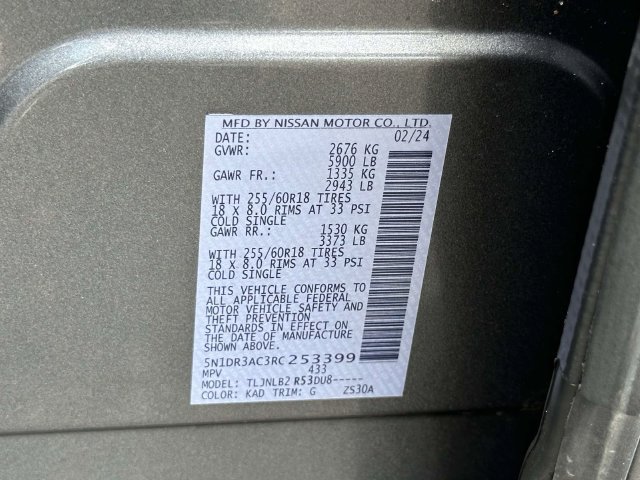 Used 2024 Nissan Pathfinder S AWD/4WD image 26