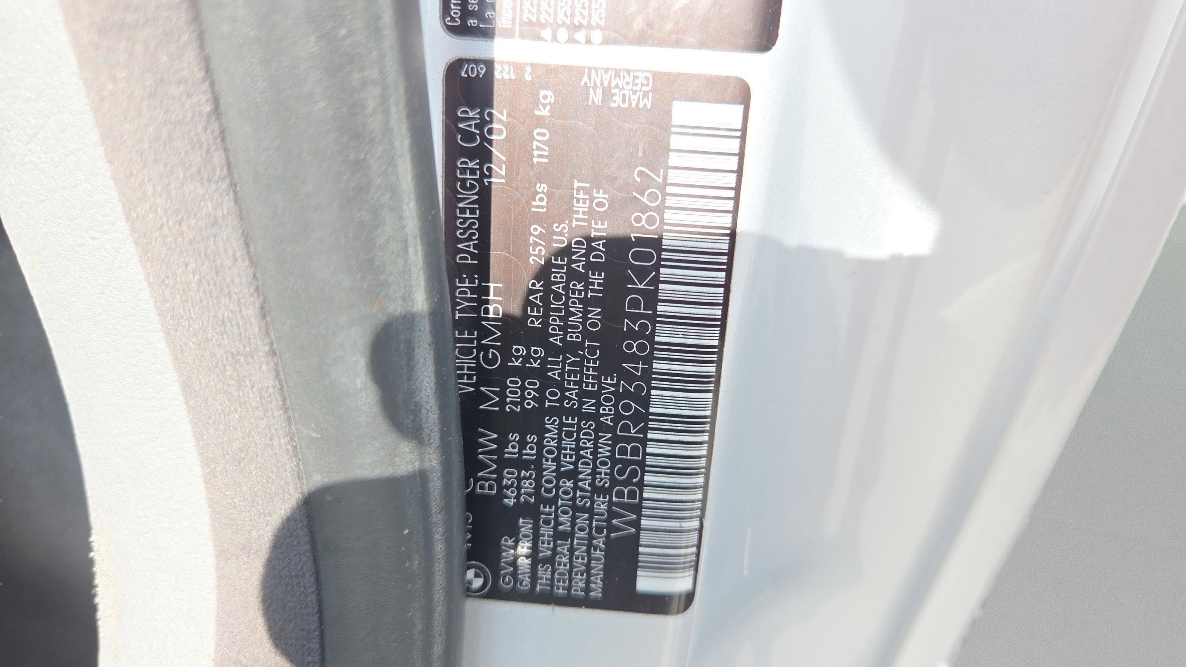Used 2003 BMW M3 Convertible RWD image 20