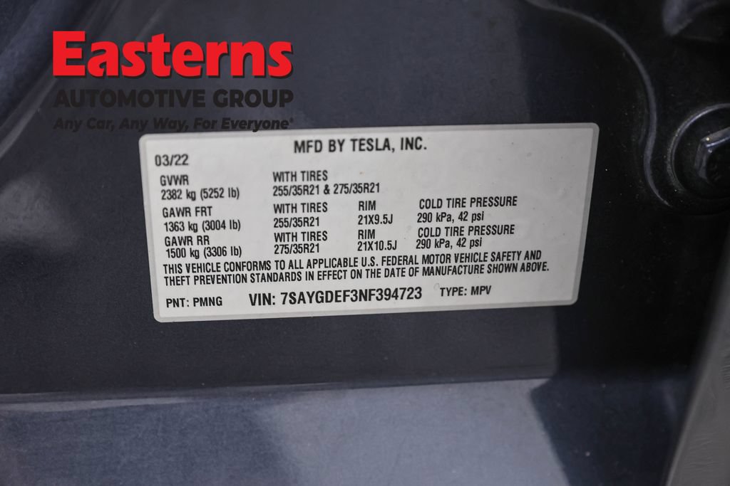 Used 2022 Tesla Model Y Performance AWD/4WD image 30