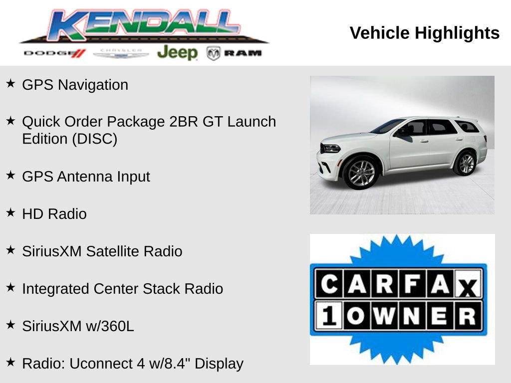 Certified 2023 Dodge Durango GT image 3