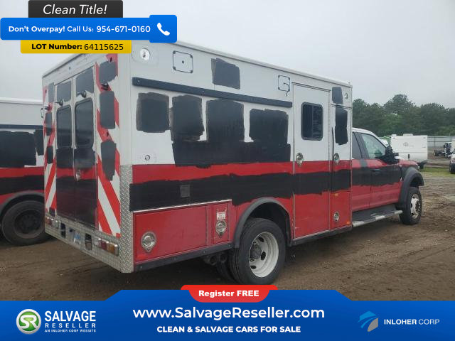 Used 2017 Ford F550 4x4 SuperCab Super Duty image 4