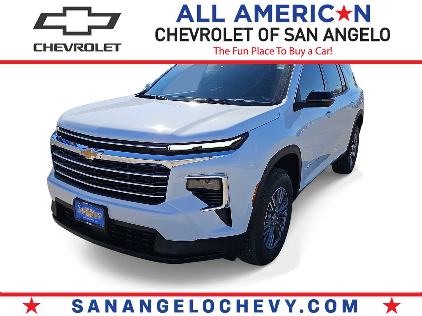 New 2026 Chevrolet Traverse LT
