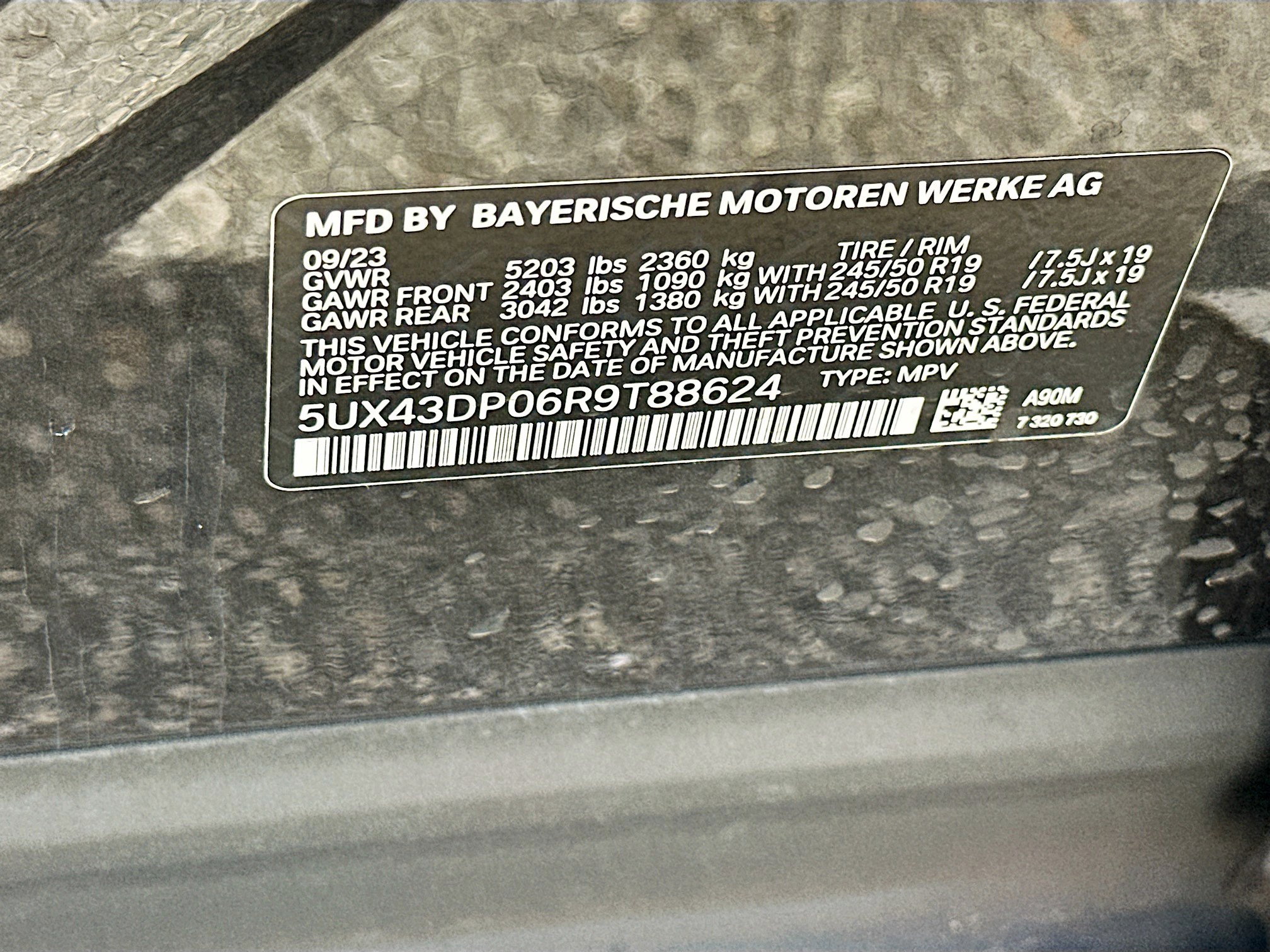 Used 2024 BMW X3 sDrive30i w/ Convenience Package RWD image 38