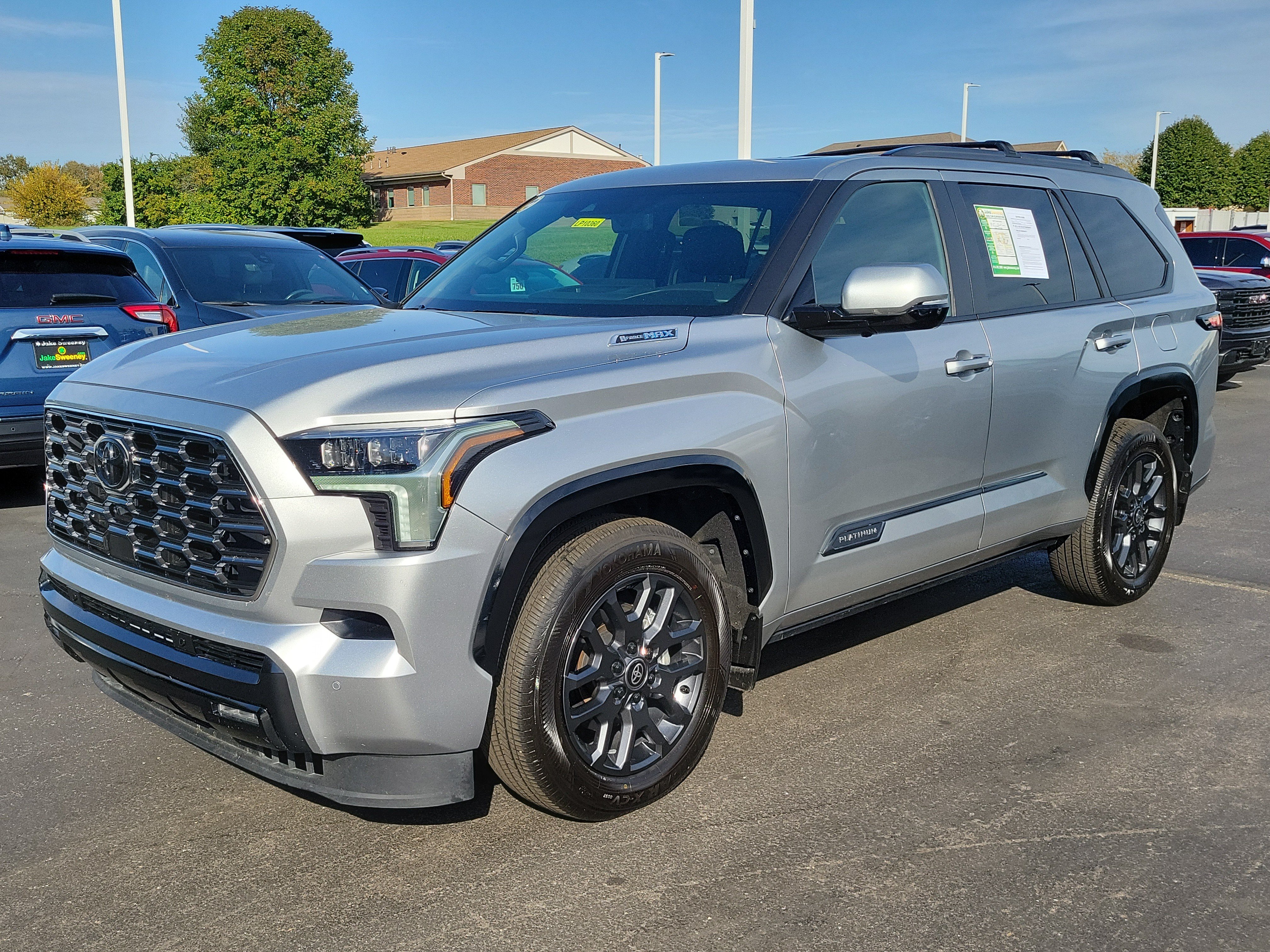 Used 2026 Toyota Sequoia Platinum w/ Tow Technology Package AWD/4WD image 2