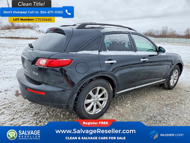 Used 2008 INFINITI FX35 AWD w/ Technology Pkg image 4