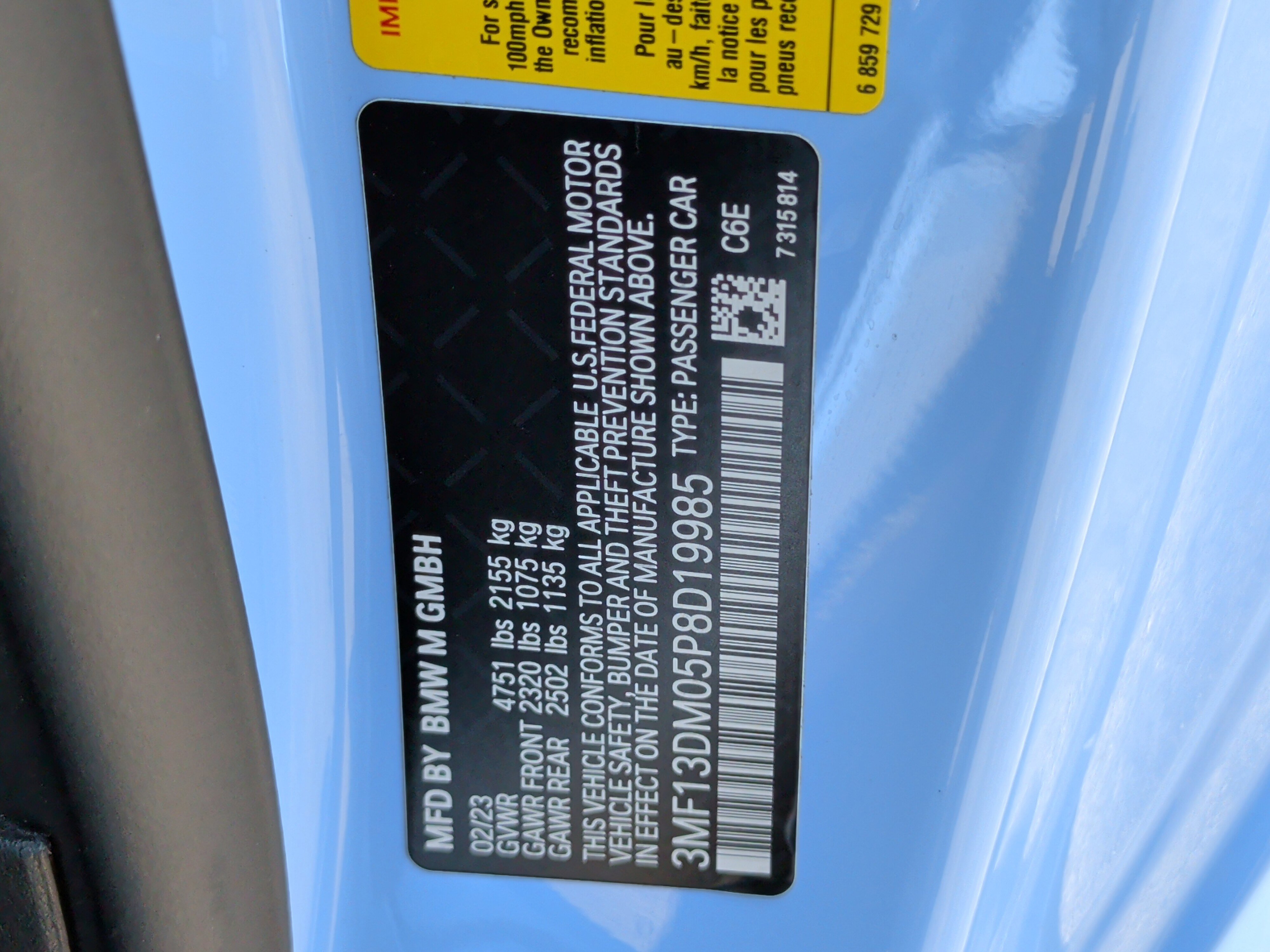 Used 2023 BMW M2 w/ Lighting Package RWD image 38