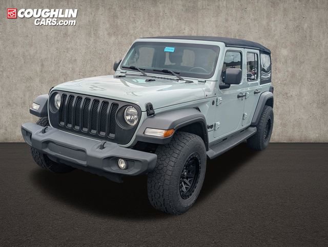 Used 2023 Jeep Wrangler Unlimited Sport AWD/4WD video 3