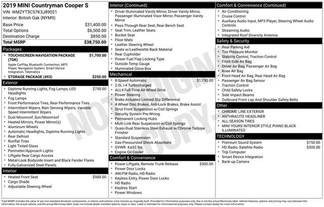 Used 2019 MINI Cooper Countryman S image 28