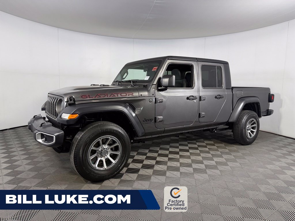 Certified 2024 Jeep Gladiator Sport