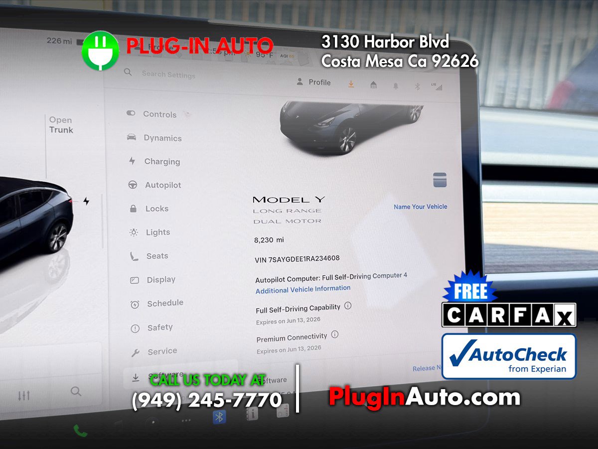 Used 2024 Tesla Model Y Long Range AWD/4WD image 2