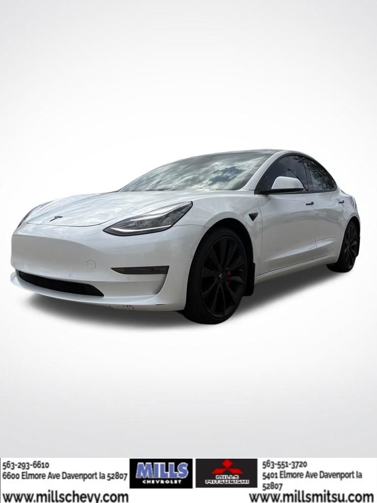 Used 2019 Tesla Model 3 Long Range AWD/4WD image 1