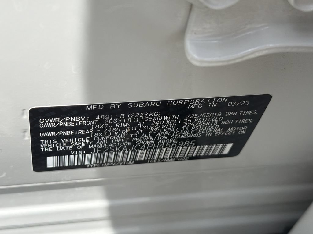 Certified 2023 Subaru Forester Sport AWD/4WD image 39