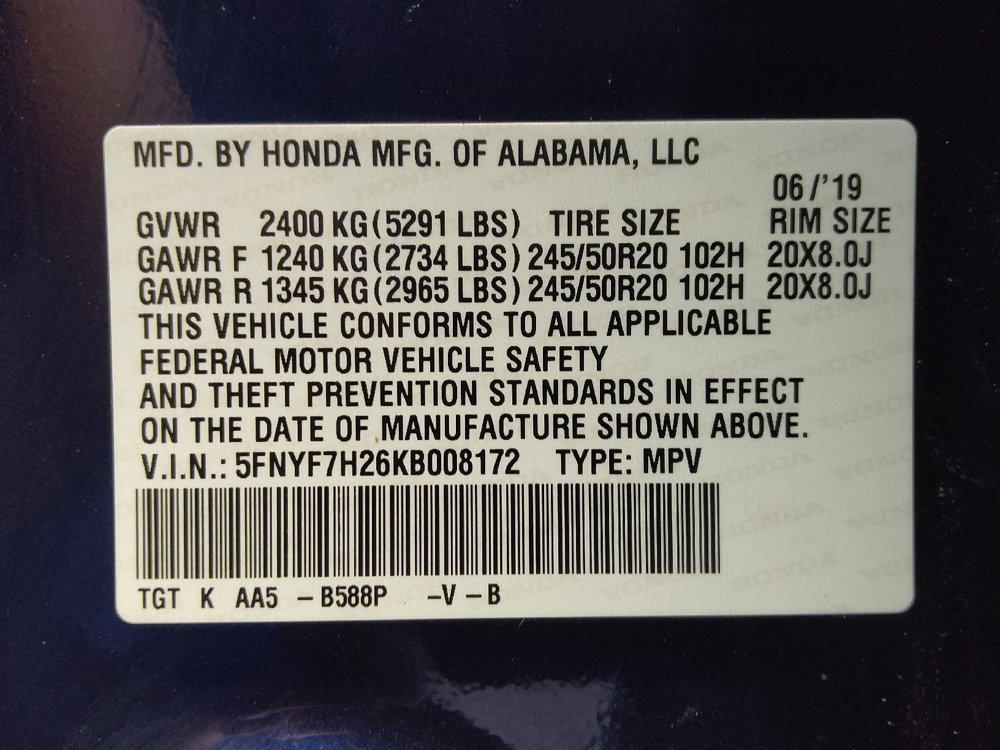 Used 2019 Honda Passport Sport image 33