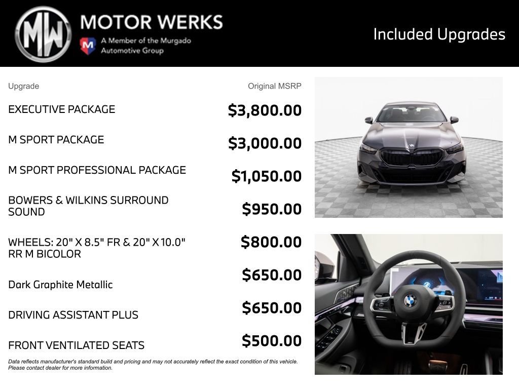 New 2026 BMW 530i xDrive w/ Executive Package AWD/4WD image 4