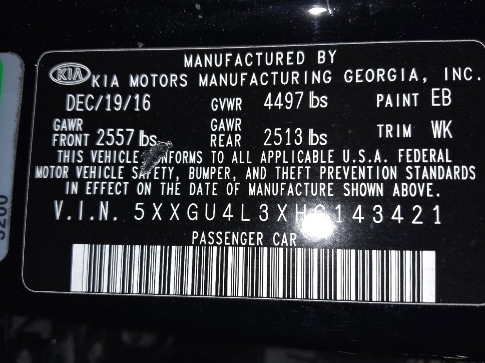 Used 2017 Kia Optima EX w/ Premium Package FWD image 33