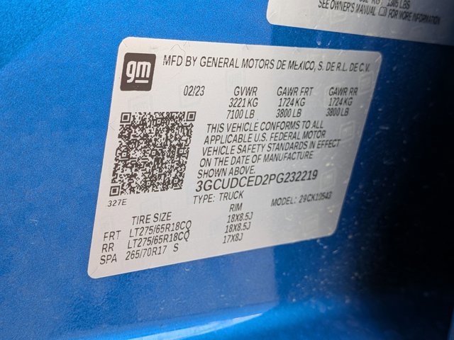 Used 2023 Chevrolet Silverado 1500 Custom Trail Boss image 25