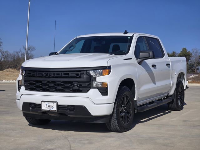 New 2025 Chevrolet Silverado 1500 Custom w/ Turbomax Blackout Package RWD image 3
