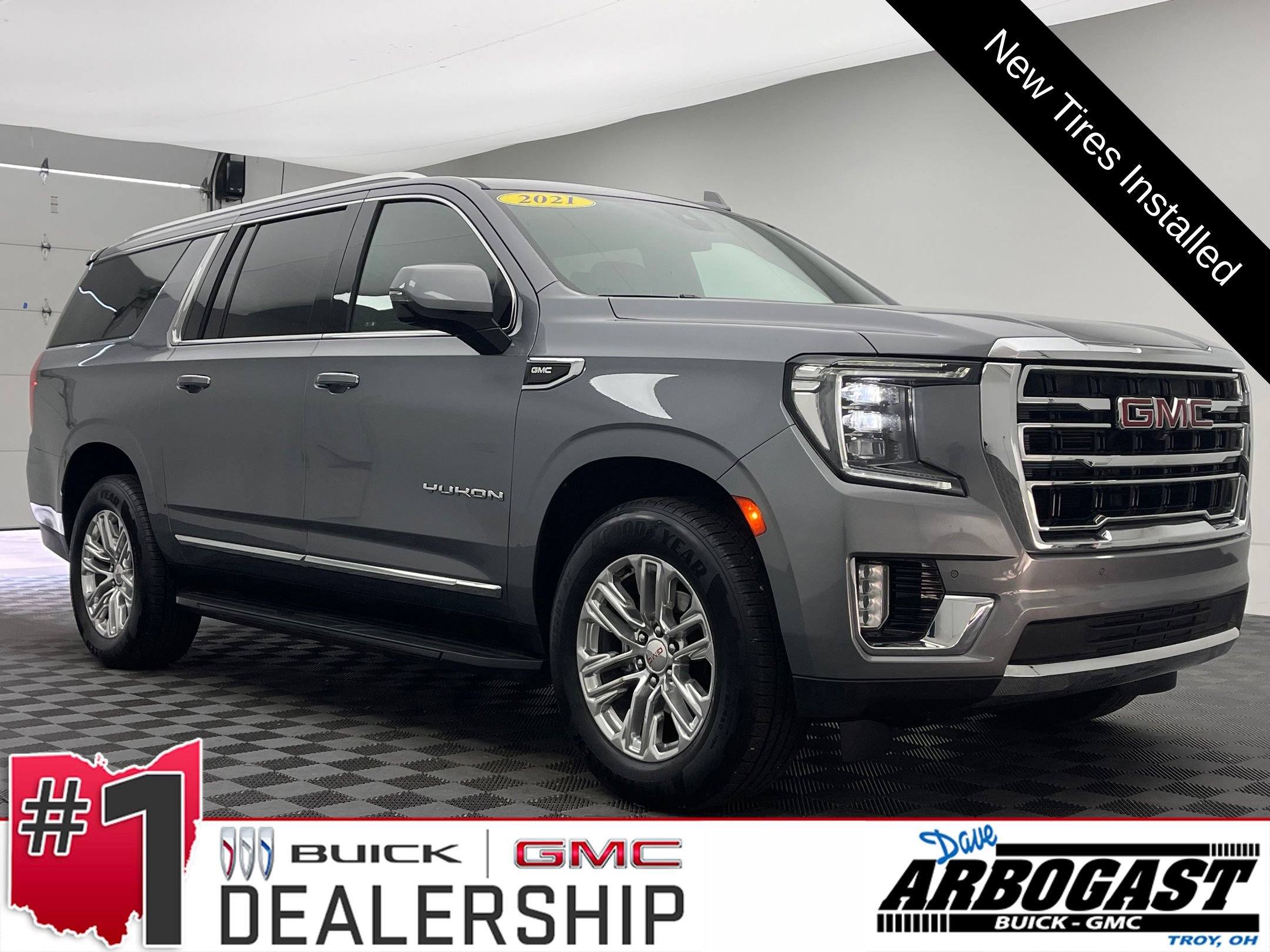 Used 2021 GMC Yukon XL SLT w/ SLT Premium Package