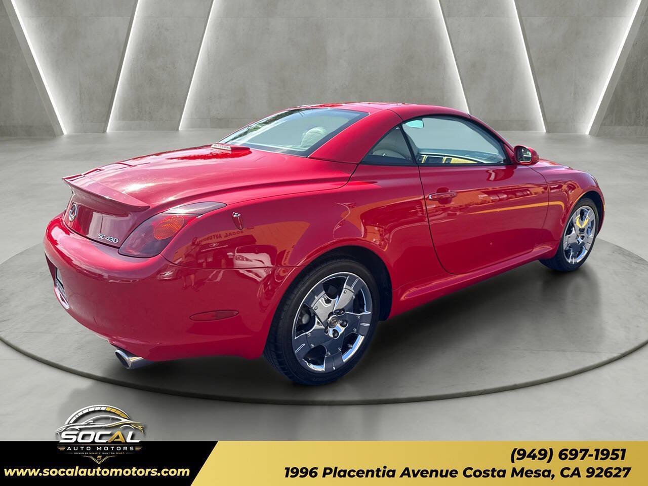 Used 2003 Lexus SC 430 Convertible RWD image 13