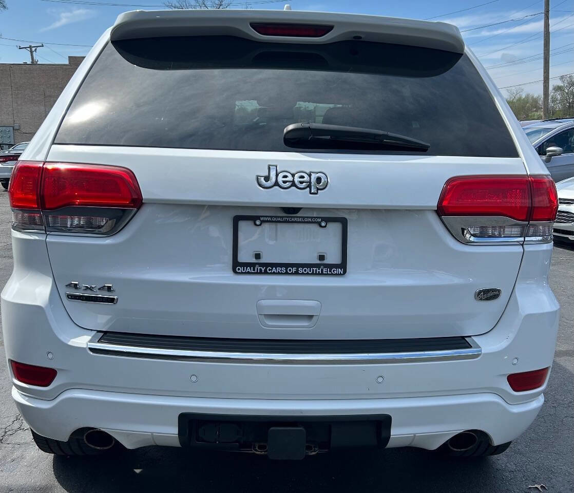 Used 2014 Jeep Grand Cherokee Overland w/ Advanced Technology Group AWD/4WD image 6