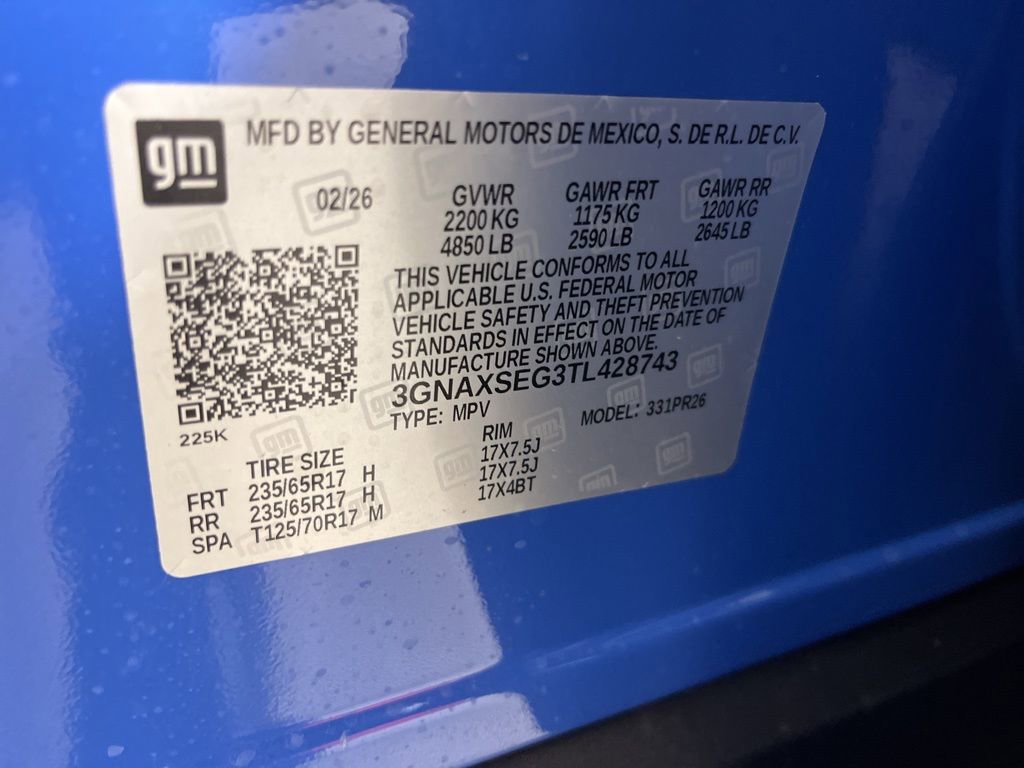 New 2026 Chevrolet Equinox ACTIV w/ Safety and Technology Package image 24