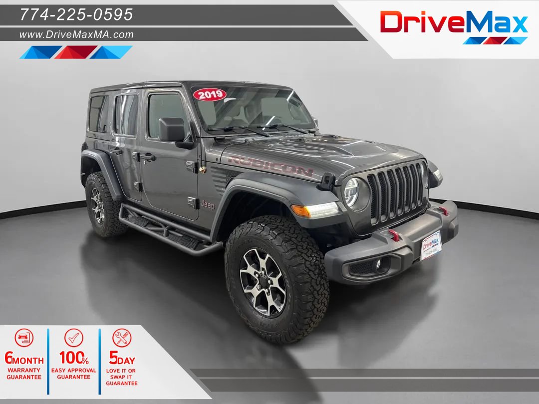 Used 2019 Jeep Wrangler Unlimited Rubicon w/ LED Lighting Group AWD/4WD image 1