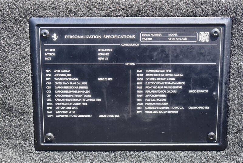 Used 2021 Ferrari SF90 Stradale image 8