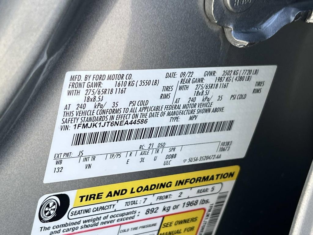 Used 2022 Ford Expedition Max XLT image 32