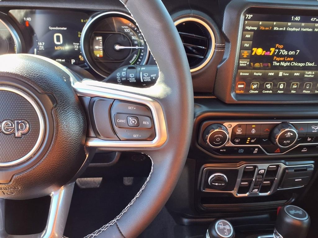 Certified 2023 Jeep Wrangler Unlimited Sahara w/ Cold Weather Group image 12