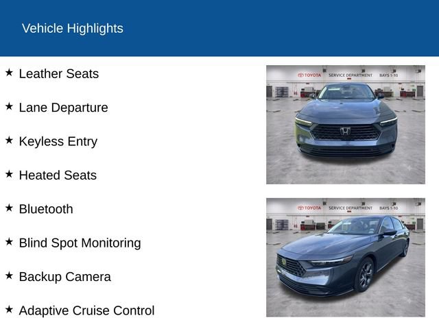 Used 2024 Honda Accord EX-L image 2