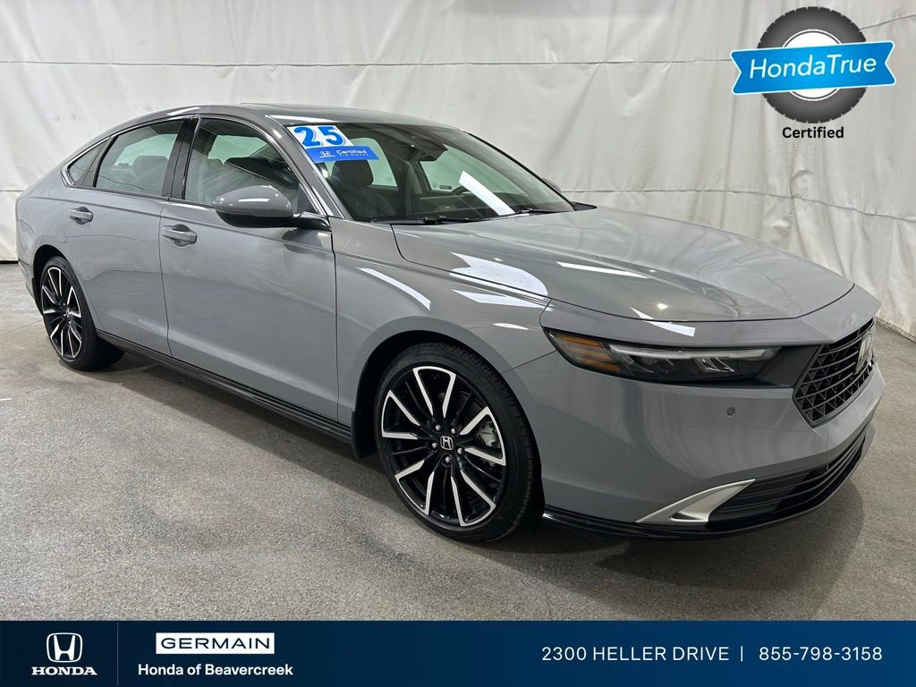 Certified 2025 Honda Accord Touring image 1