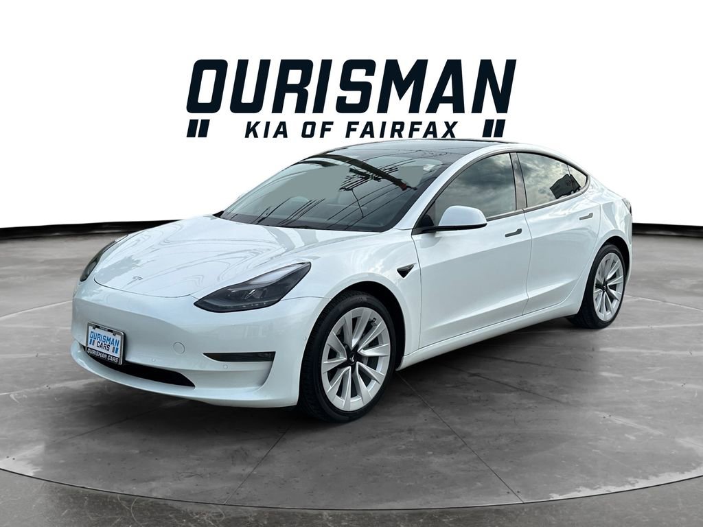 Used 2022 Tesla Model 3 Long Range AWD/4WD image 2