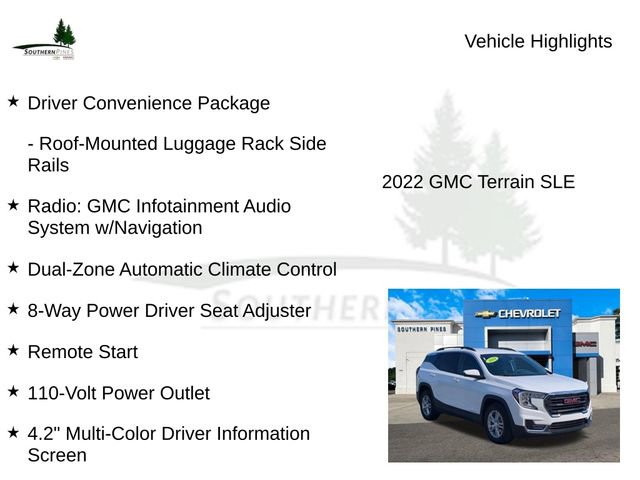 Used 2022 GMC Terrain SLE w/ Driver Convenience Package image 27