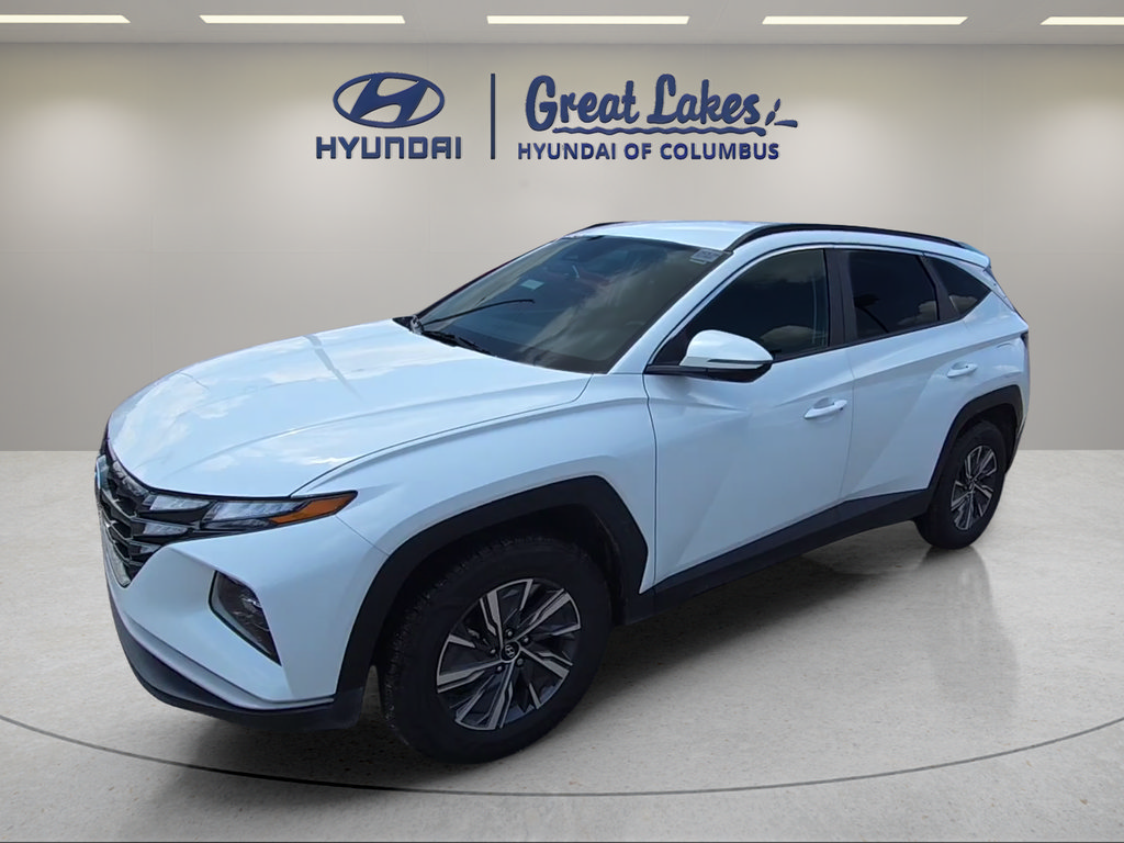 Used 2022 Hyundai Tucson Blue w/ Cargo Package AWD/4WD video 1