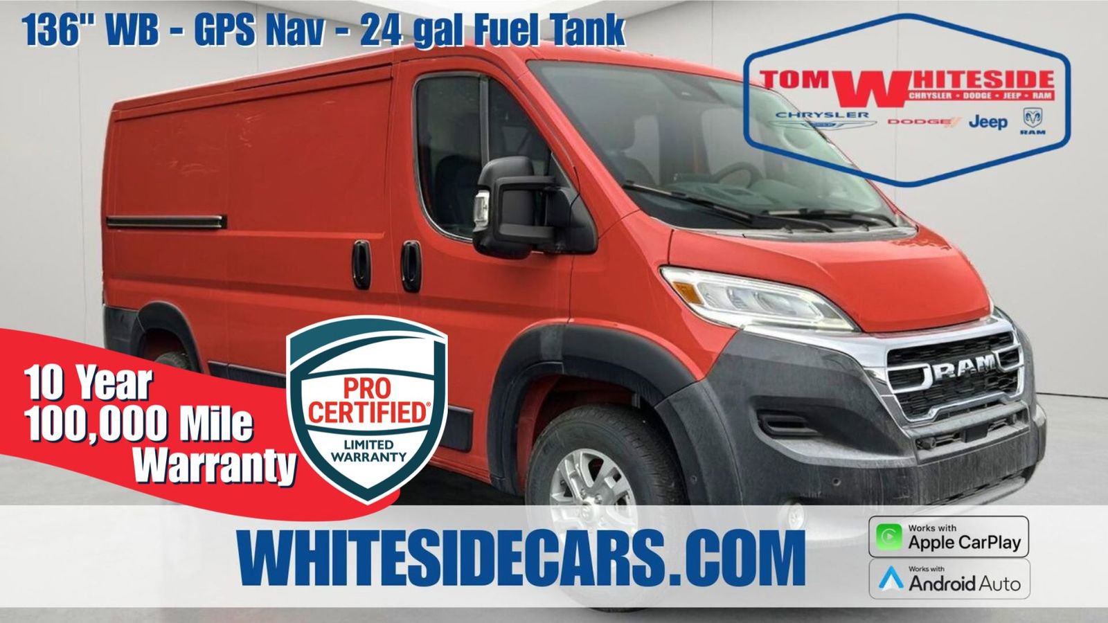 New 2025 RAM ProMaster 2500 w/ Quick Order Package 22H SLT+ image 1
