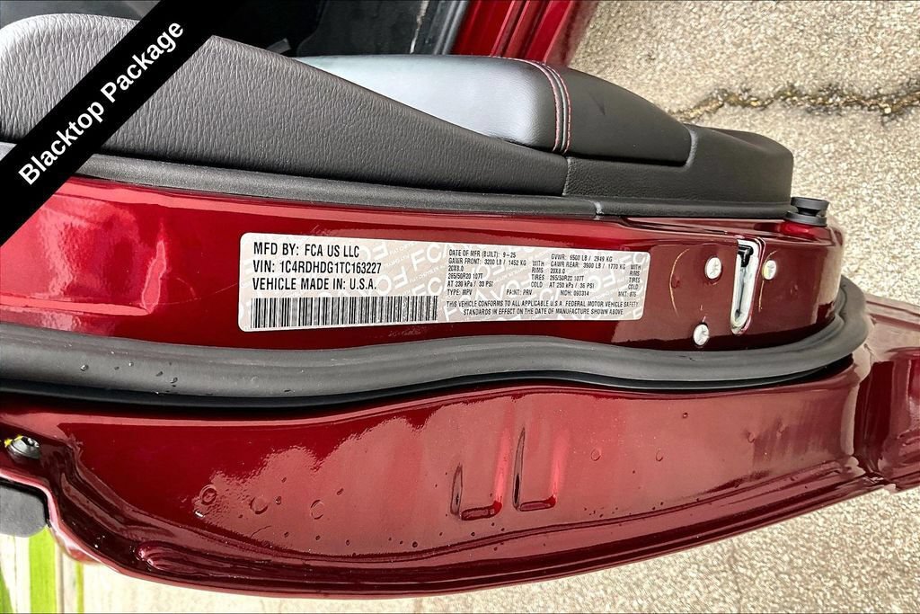 New 2026 Dodge Durango GT w/ Blacktop Package RWD image 14