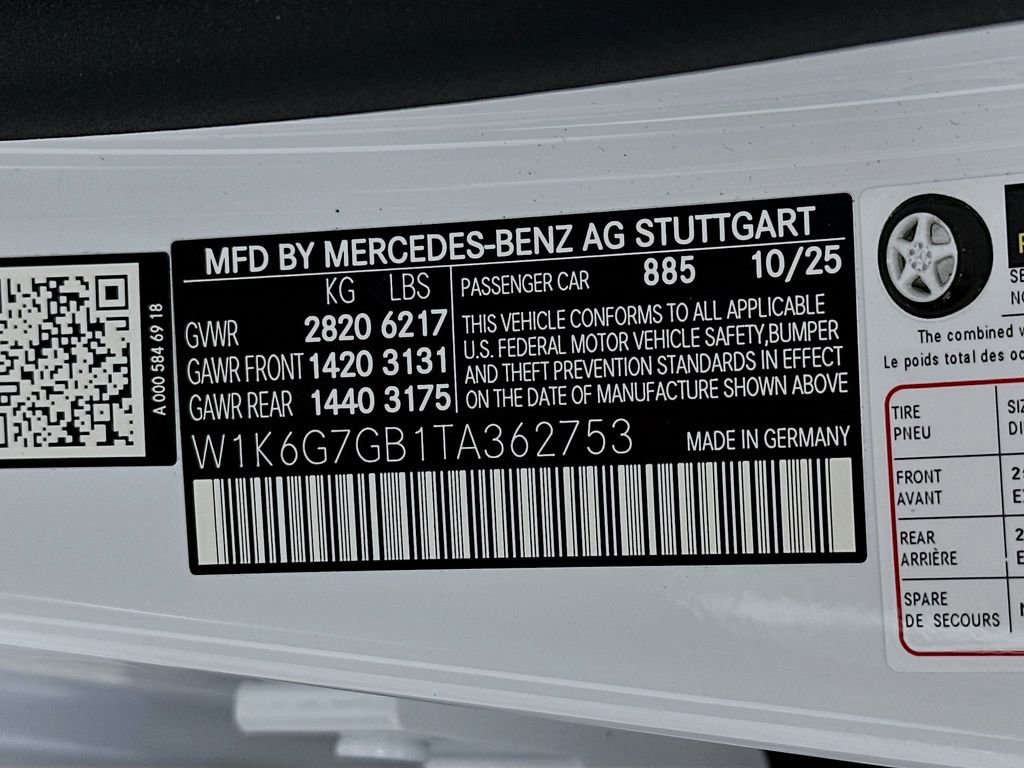 New 2026 Mercedes-Benz S 580 4MATIC Sedan image 34