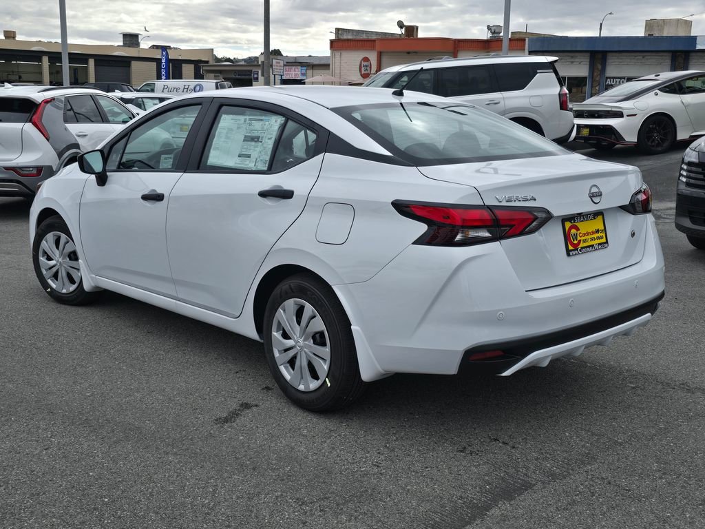 New 2025 Nissan Versa S w/ Trunk Package image 2