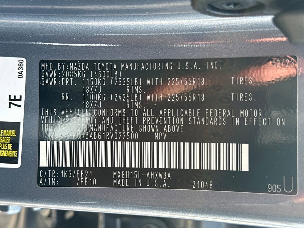 Used 2024 Toyota Corolla Cross XSE w/ Convenience Package image 27