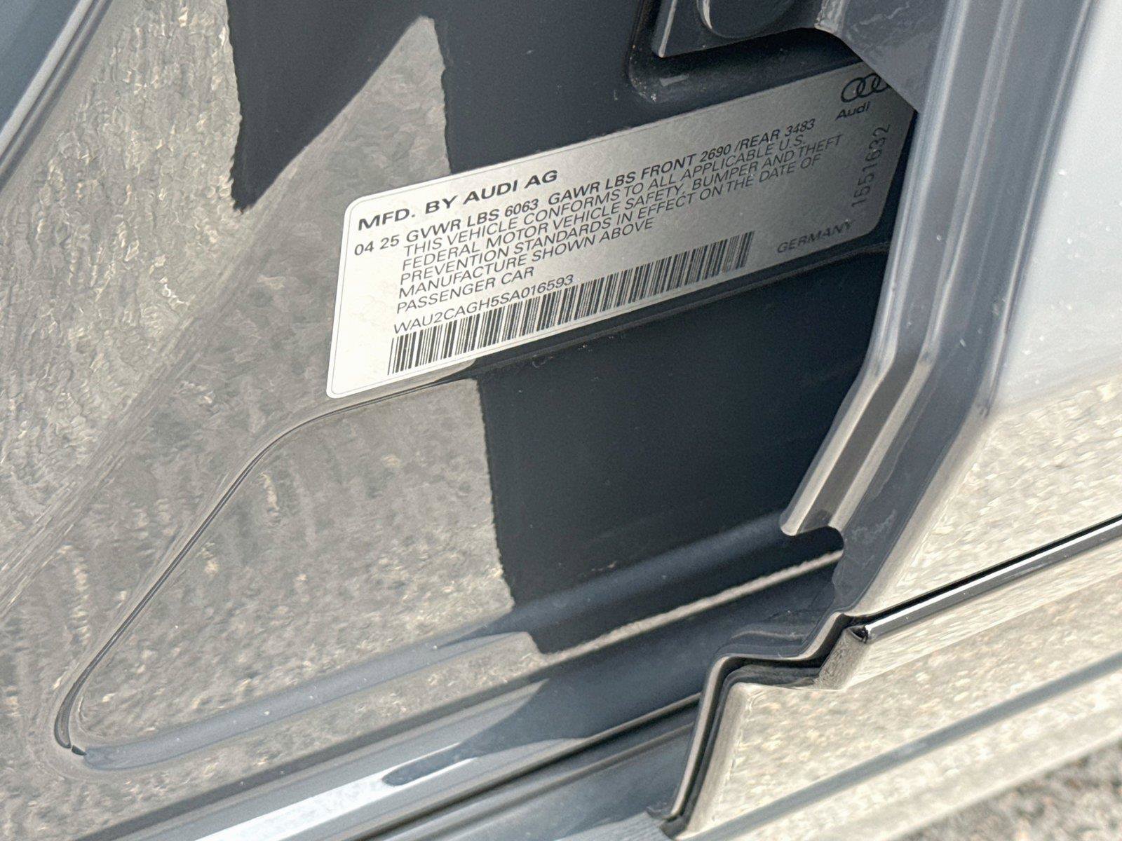 Certified 2025 Audi A6 e-tron Premium Plus w/ Premium Plus RWD image 32