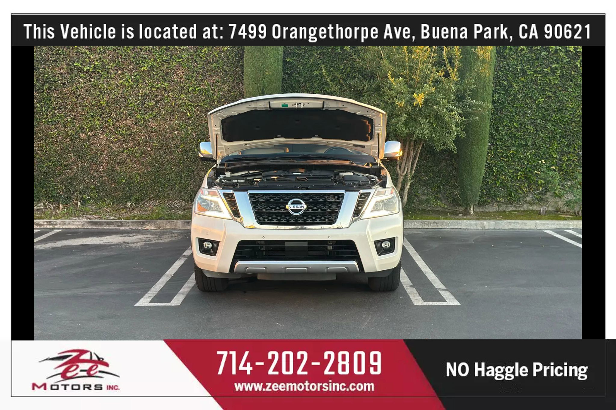Used 2017 Nissan Armada Platinum w/ Captain Seat Package image 15
