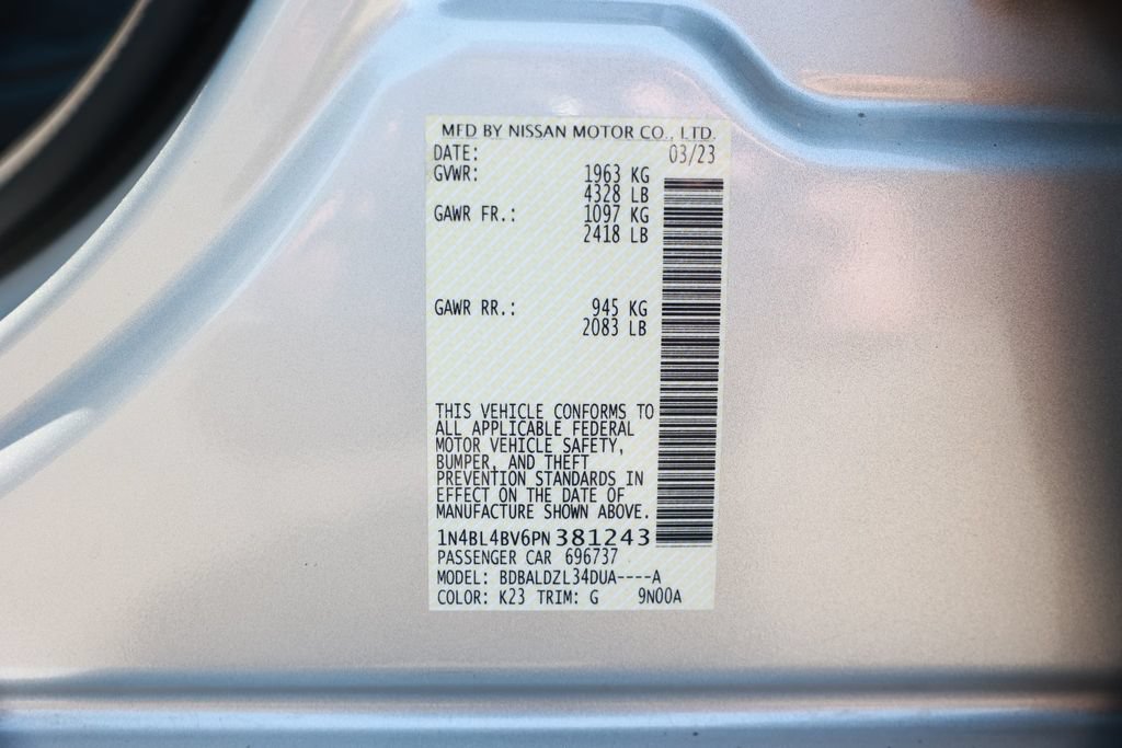 Used 2023 Nissan Altima 2.5 S FWD image 38