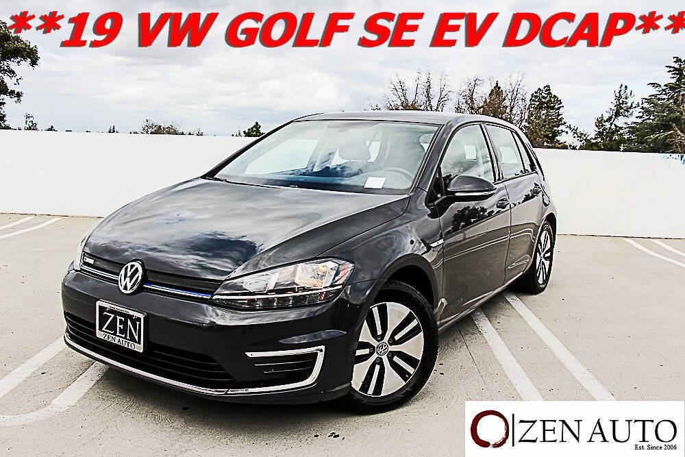 Used 2019 Volkswagen e-Golf SE w/ Driver Assistance Package image 3