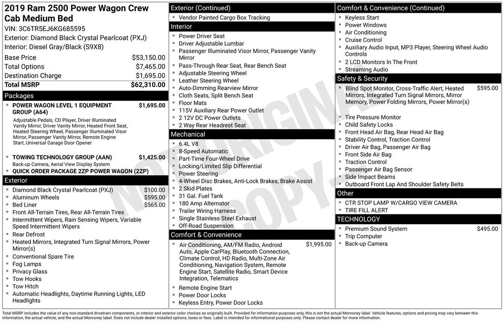 Used 2019 RAM 2500 Power Wagon image 4